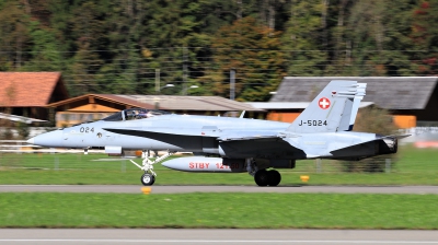 Photo ID 204570 by Milos Ruza. Switzerland Air Force McDonnell Douglas F A 18C Hornet, J 5024