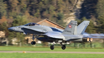 Photo ID 205222 by Milos Ruza. Switzerland Air Force McDonnell Douglas F A 18C Hornet, J 5023