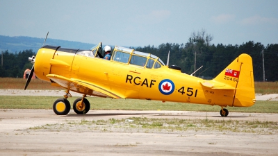 Photo ID 24220 by M. Gjoza. Private Vintage Wings of Canada Noorduyn AT 16 Harvard IV, CF ROA