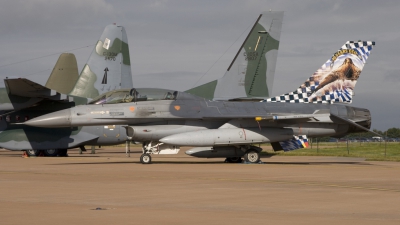 Photo ID 24209 by Tom Gibbons. Belgium Air Force General Dynamics F 16BM Fighting Falcon, FB 18
