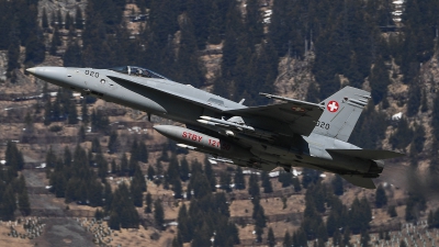 Photo ID 205686 by Luca Fahrni. Switzerland Air Force McDonnell Douglas F A 18C Hornet, J 5020