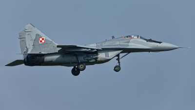Photo ID 208708 by Rainer Mueller. Poland Air Force Mikoyan Gurevich MiG 29A 9 12A, 111