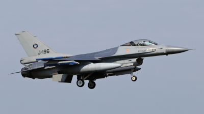 Photo ID 209369 by Milos Ruza. Netherlands Air Force General Dynamics F 16AM Fighting Falcon, J 196