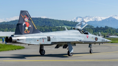 Photo ID 209650 by Martin Thoeni - Powerplanes. Switzerland Air Force Northrop F 5E Tiger II, J 3033
