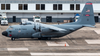 Photo ID 210005 by Hector Rivera - Puerto Rico Spotter. USA Air Force Lockheed C 130H Hercules L 382, 86 0410