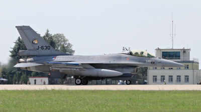 Photo ID 210546 by Milos Ruza. Netherlands Air Force General Dynamics F 16AM Fighting Falcon, J 630