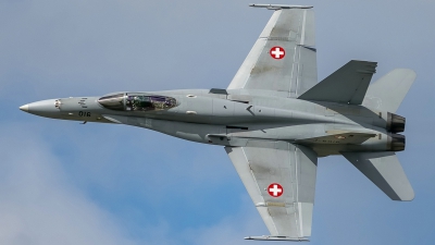 Photo ID 211350 by Martin Thoeni - Powerplanes. Switzerland Air Force McDonnell Douglas F A 18C Hornet, J 5016