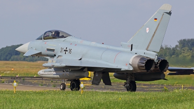 Photo ID 211549 by Matthias Bienentreu. Germany Air Force Eurofighter EF 2000 Typhoon S, 31 16