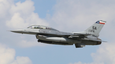 Photo ID 211831 by Milos Ruza. USA Air Force General Dynamics F 16D Fighting Falcon, 87 0376