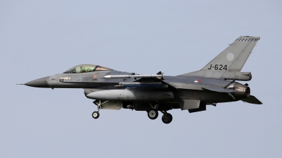 Photo ID 211931 by Frank Kloppenburg. Netherlands Air Force General Dynamics F 16AM Fighting Falcon, J 624
