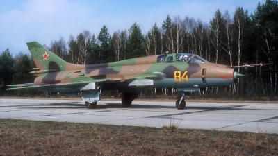 Photo ID 212210 by Rainer Mueller. Russia Air Force Sukhoi Su 17UM3, 84 YELLOW