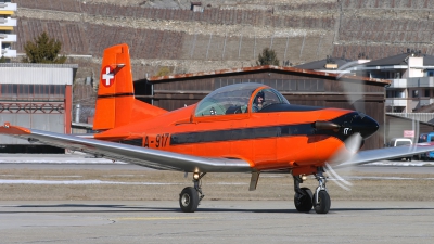 Photo ID 212306 by Sven Zimmermann. Switzerland Air Force Pilatus PC 7 Turbo Trainer, A 917