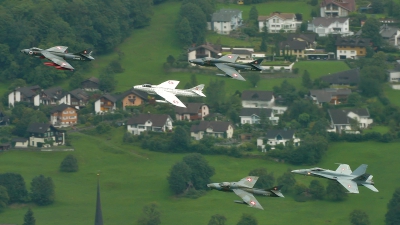 Photo ID 212521 by Sven Zimmermann. Switzerland Air Force McDonnell Douglas F A 18C Hornet, J 5011