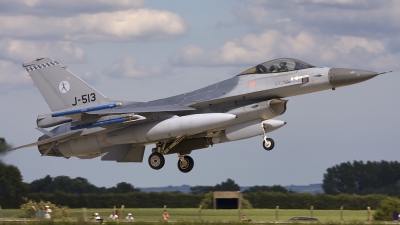 Photo ID 24838 by Ian Heald. Netherlands Air Force General Dynamics F 16AM Fighting Falcon, J 513