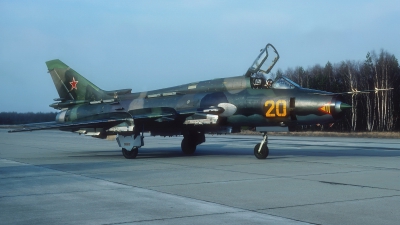 Photo ID 212563 by Rainer Mueller. Russia Air Force Sukhoi Su 17M4 Fitter K,  