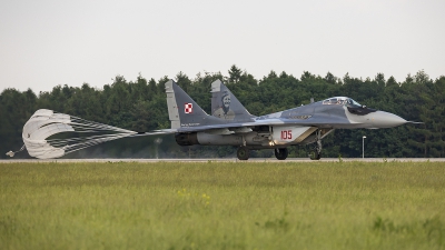 Photo ID 213184 by Jan Philipp. Poland Air Force Mikoyan Gurevich MiG 29A 9 12A, 105