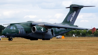 Photo ID 213173 by Lukas Kinneswenger. Brazil Air Force Embraer KC 390, PT ZNJ