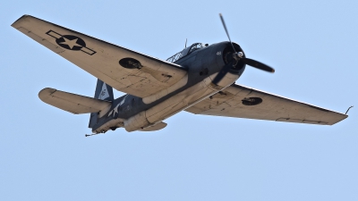 Photo ID 214668 by Gerald Howard. Private Planes of Fame Air Museum Grumman TBM 3E Avenger, N7835C