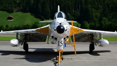 Photo ID 214658 by Sven Zimmermann. Private Hunterverein Obersimmental Hawker Hunter F58, HB RVS