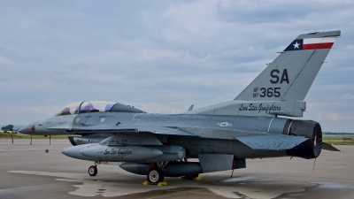 Photo ID 215339 by Radim Spalek. USA Air Force General Dynamics F 16D Fighting Falcon, 87 0365