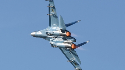 Photo ID 215539 by Hans-Werner Klein. Ukraine Air Force Sukhoi Su 27P1M,  
