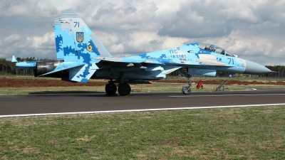 Photo ID 215671 by Sybille Petersen. Ukraine Air Force Sukhoi Su 27UB1M, B 1831M1
