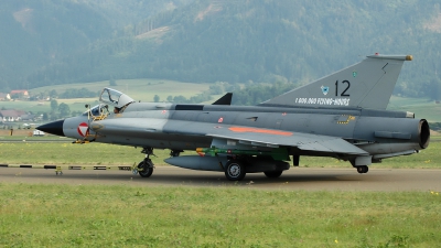 Photo ID 25082 by Radim Spalek. Austria Air Force Saab J35Oe MkII Draken, 12