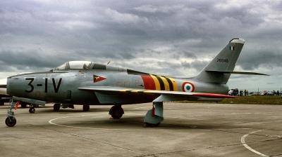 Photo ID 216252 by Alex Staruszkiewicz. France Air Force Republic F 84F Thunderstreak, 28946