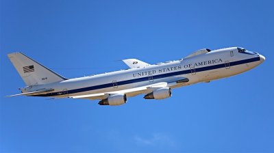 Photo ID 216347 by Talbert Reese. USA Air Force Boeing E 4B 747 200B, 73 1676