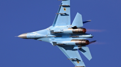 Photo ID 216444 by Milos Ruza. Ukraine Air Force Sukhoi Su 27P1M,  