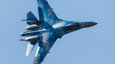 Photo ID 216712 by Kris Christiaens. Ukraine Air Force Sukhoi Su 27P1M,  