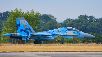 Photo ID 217062 by Radim Spalek. Ukraine Air Force Sukhoi Su 27UB1M, B 1831M1