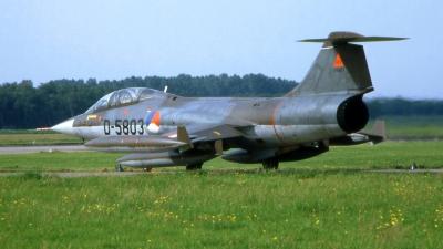 Photo ID 217197 by Marc van Zon. Netherlands Air Force Lockheed TF 104G Starfighter, D 5803