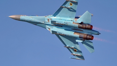 Photo ID 217496 by Dieter Linemann. Ukraine Air Force Sukhoi Su 27P1M,  