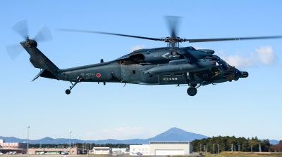 Photo ID 217611 by Mark Munzel. Japan Air Force Sikorsky UH 60J Black Hawk S 70A 12, 48 4579