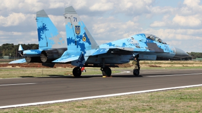 Photo ID 217861 by Milos Ruza. Ukraine Air Force Sukhoi Su 27UB1M, B 1831M1