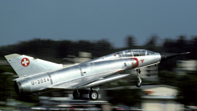 Photo ID 25416 by Joop de Groot. Switzerland Air Force Dassault Mirage IIIBS, U 2004