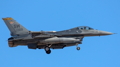 Photo ID 218898 by Thomas Ziegler - Aviation-Media. USA Air Force General Dynamics F 16C Fighting Falcon, 97 0109