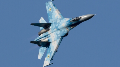 Photo ID 219071 by Thomas Leicht. Ukraine Air Force Sukhoi Su 27P1M,  