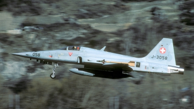 Photo ID 25395 by Joop de Groot. Switzerland Air Force Northrop F 5E Tiger II, J 3058
