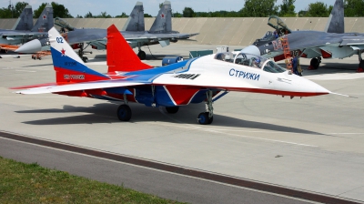 Photo ID 219840 by Sergey Chaikovsky. Russia Air Force Mikoyan Gurevich MiG 29UB 9 51, RF 91946
