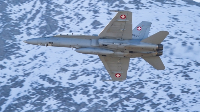Photo ID 221626 by Agata Maria Weksej. Switzerland Air Force McDonnell Douglas F A 18D Hornet, J 5232
