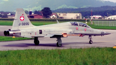 Photo ID 220660 by Sven Zimmermann. Switzerland Air Force Northrop F 5F Tiger II, J 3205
