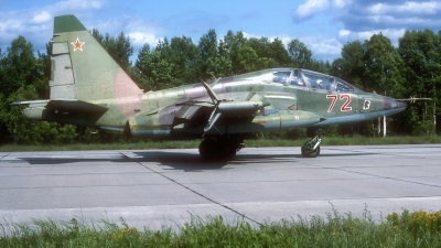 Photo ID 220535 by Rainer Mueller. Russia Air Force Sukhoi Su 25UB,  