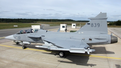Photo ID 221128 by Magnus Persson. Sweden Air Force Saab JAS 39D Gripen, 39839