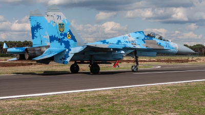 Photo ID 221284 by Jan Eenling. Ukraine Air Force Sukhoi Su 27UB1M, B 1831M1