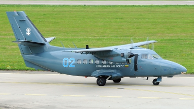 Photo ID 221411 by Stephan Franke - Fighter-Wings. Lithuania Air Force LET L 410UVP, 02 BLUE