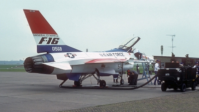 Photo ID 221638 by Eric Tammer. USA Air Force General Dynamics YF 16A Fighting Falcon, 72 1568