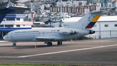 Photo ID 222023 by F. Javier Sánchez Gómez. Ecuador Air Force Boeing 727 134, FAE 691