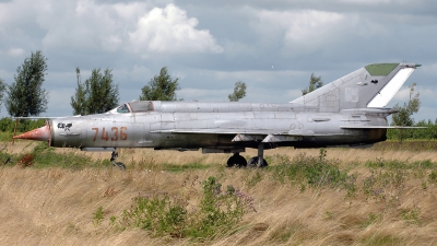 Photo ID 25643 by E Stam. Poland Air Force Mikoyan Gurevich MiG 21MF, 7436
